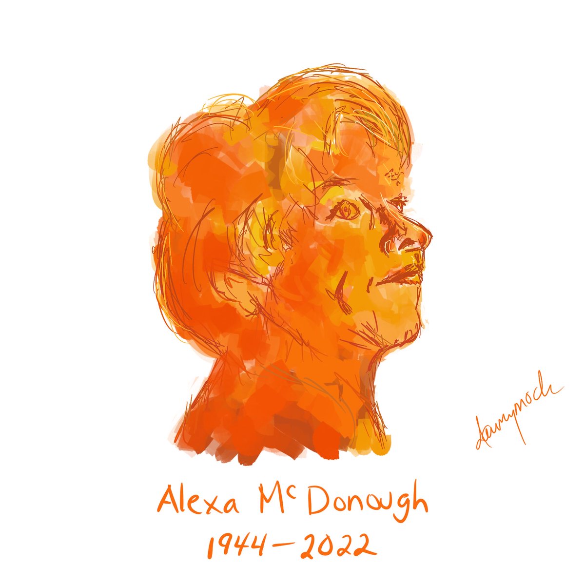 dawnymock's tweet photo. #RIPAlexa #AlexaMcDonough #cdnpoli https://t.co/NsZrqkxfLO