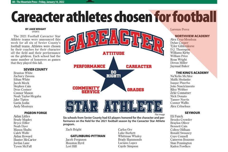 bswhite10's tweet photo. Thankful to have been chosen for Character Star Award. Congratulations to everyone on the list for being honored by your school. https://t.co/QWH2HT60XR