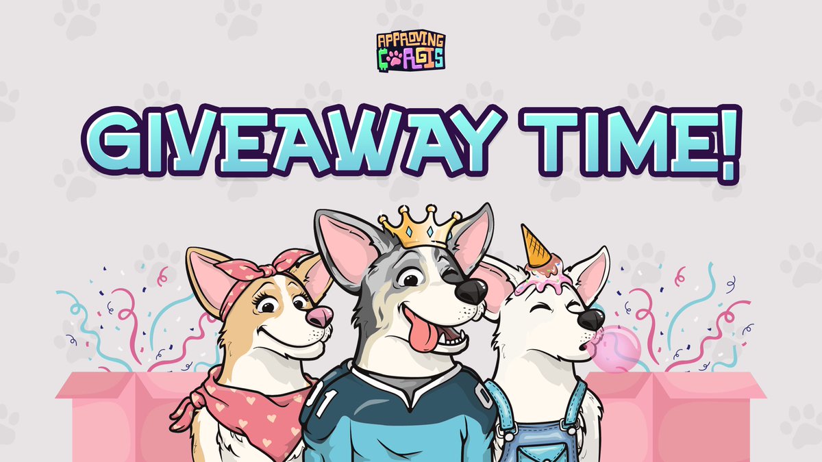 approvingcorgis's tweet photo. Eager for an @approvingcorgis x @TastyBonesNFT GIVEAWAY SPREE?!

Watch this space in the coming days and turn those notifs ON! 👀🛎 https://t.co/KeyWTh37gZ