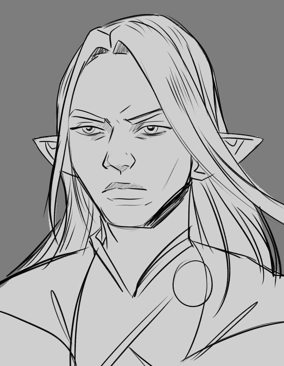im adding another tier to my form that is b/w sketches like these too, 15 for one character 25 for 2 (theyll be waist up) 