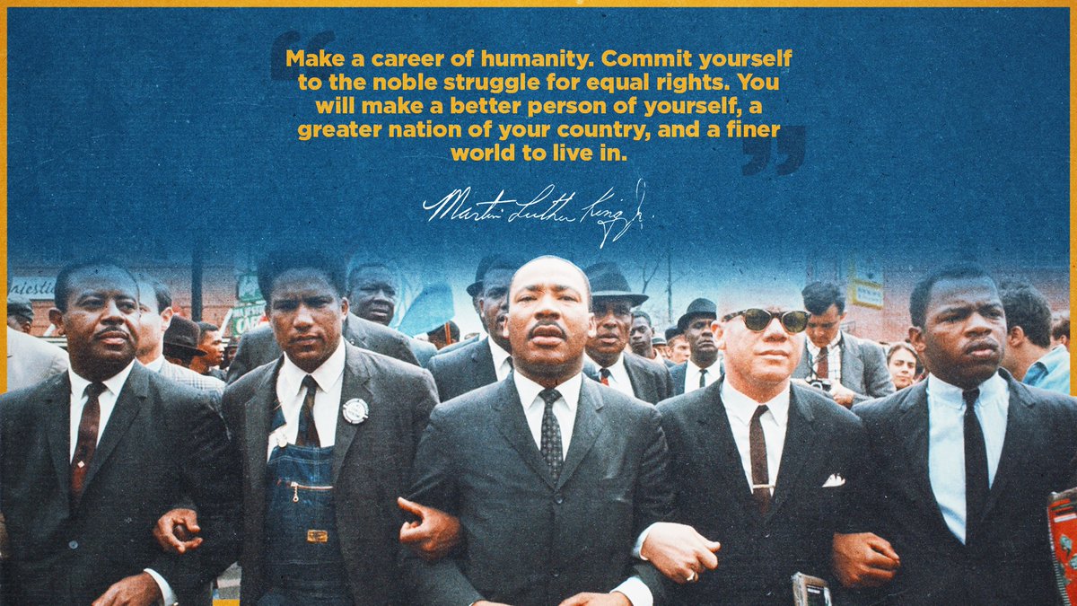 UNC_Bears's tweet photo. Today we celebrate the life and legacy of Martin Luther King Jr. 

#MartinLutherKingJr | #MLKDay https://t.co/Y0NqtmPLSQ