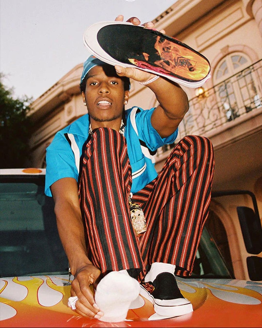 Flame vans asap rocky hotsell
