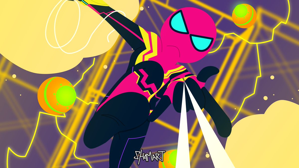 shamartTM's tweet photo. If you see this you should follow me, I'm tryna get a job on across the Spiderverse part 2 https://t.co/7nr0NMxh3z