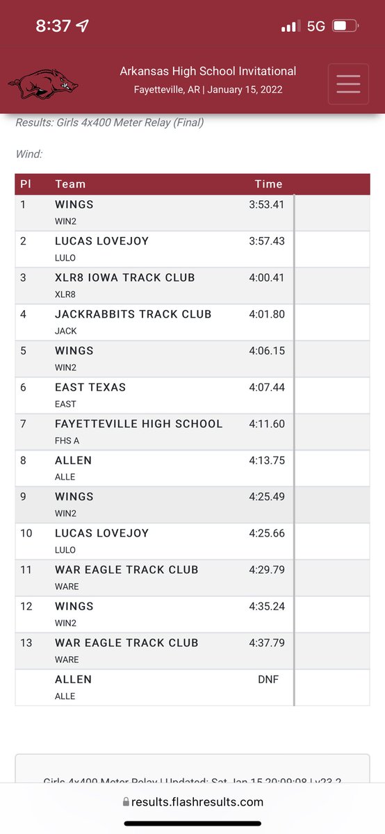 LovejoyXCTF's tweet photo. We ended the night with a silver medal in the 4x4 and only 2 seconds off of the school record! 🔥🔥 ⁦@LeilaNgapout⁩ ⁦@kr_littlefield⁩ ⁦@AmyMorefield2⁩ https://t.co/t2LGCpTVGH