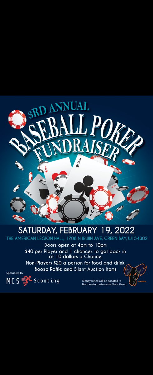 Come on out and support our organization. Proceeds go to Black Sheep. Winner gets a cash prize