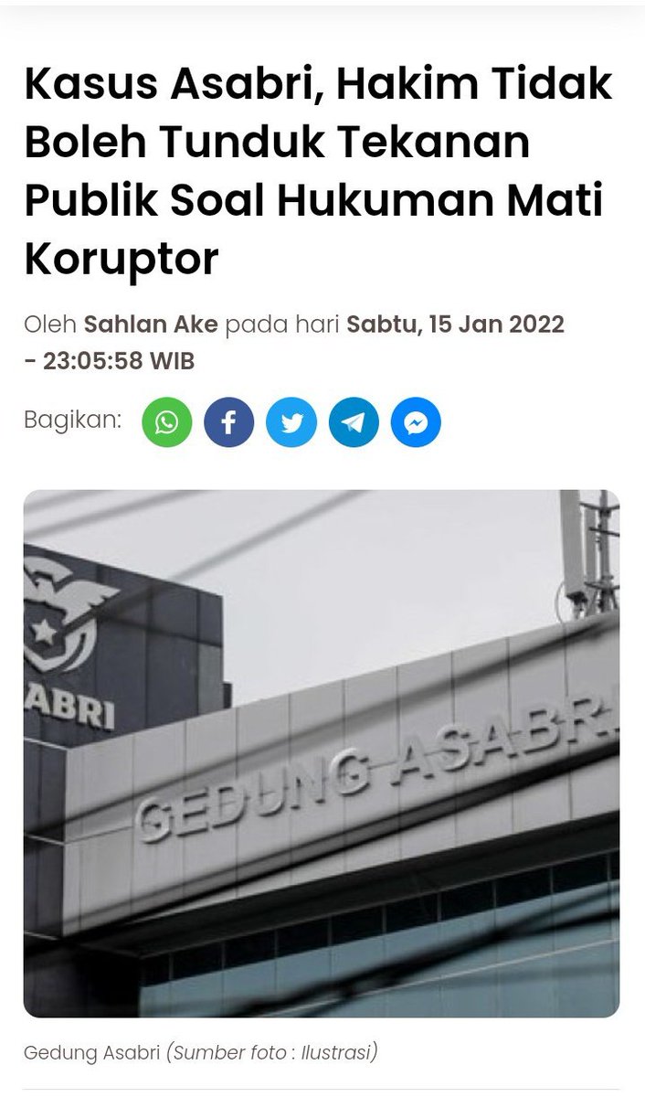 Petrus justru curiga tuntutan hukuman mati dalam kasus Asabri, tampak dipolitisir dan terlalu dipaksakan oleh JPU. Pasalnya, hukuman mati tersebut muncul secara tiba-tiba dalam tuntutan, tanpa diuraikan dalam surat dakwaan sebagai dasar pemeriksaan dan tuntutan JPU.
#Asabri