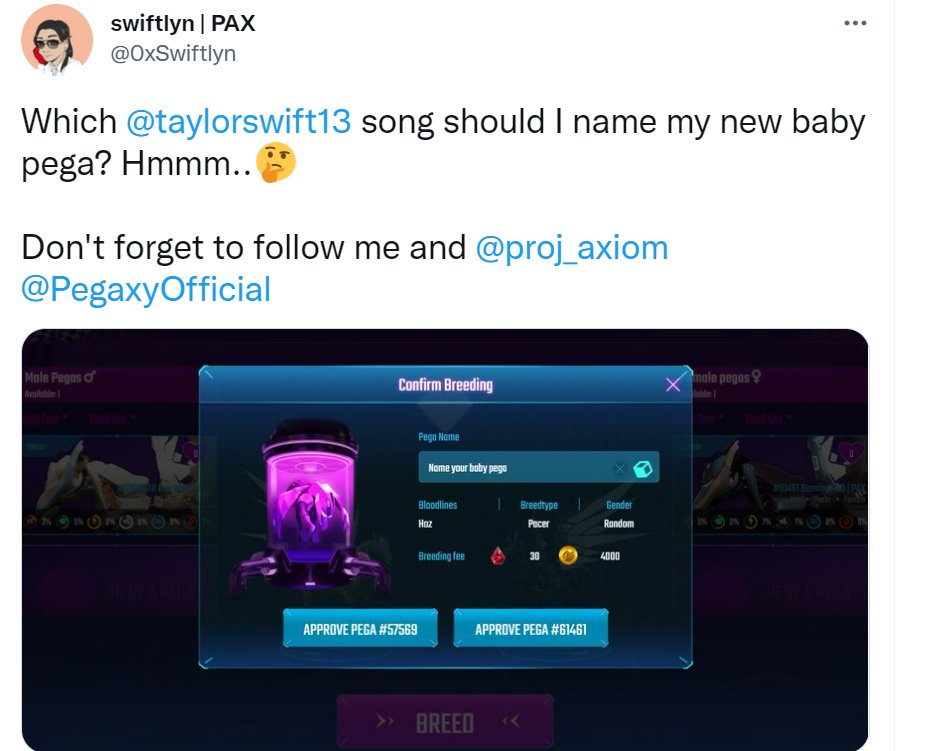 swiftlyn | PAX tweet media