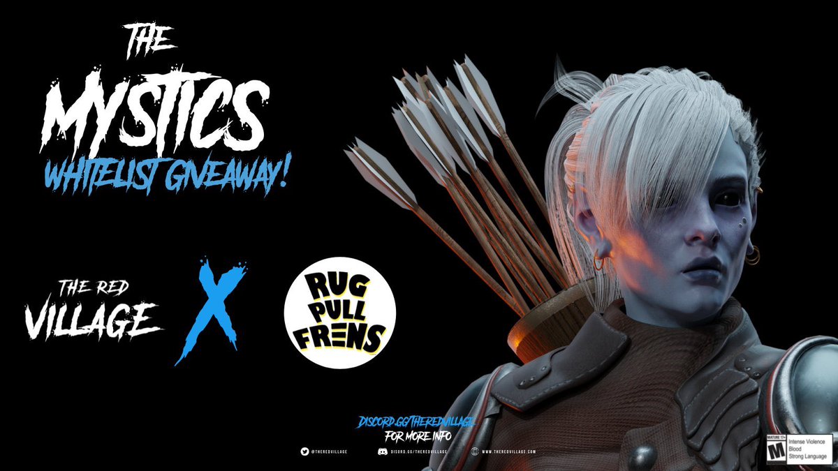 CryptoVonDoom's tweet photo. My friends at @TheRedVillage are hooking up Rug Pull Frens holders with a shot a Whitelist spot for The Mystics!

Want to win it?
- Follow me and @RPF_nft 
- RT, Like and Tag
THEN; Get in the discord for more details:
https://t.co/x6aPAxt1Dz https://t.co/omkZAIl66C