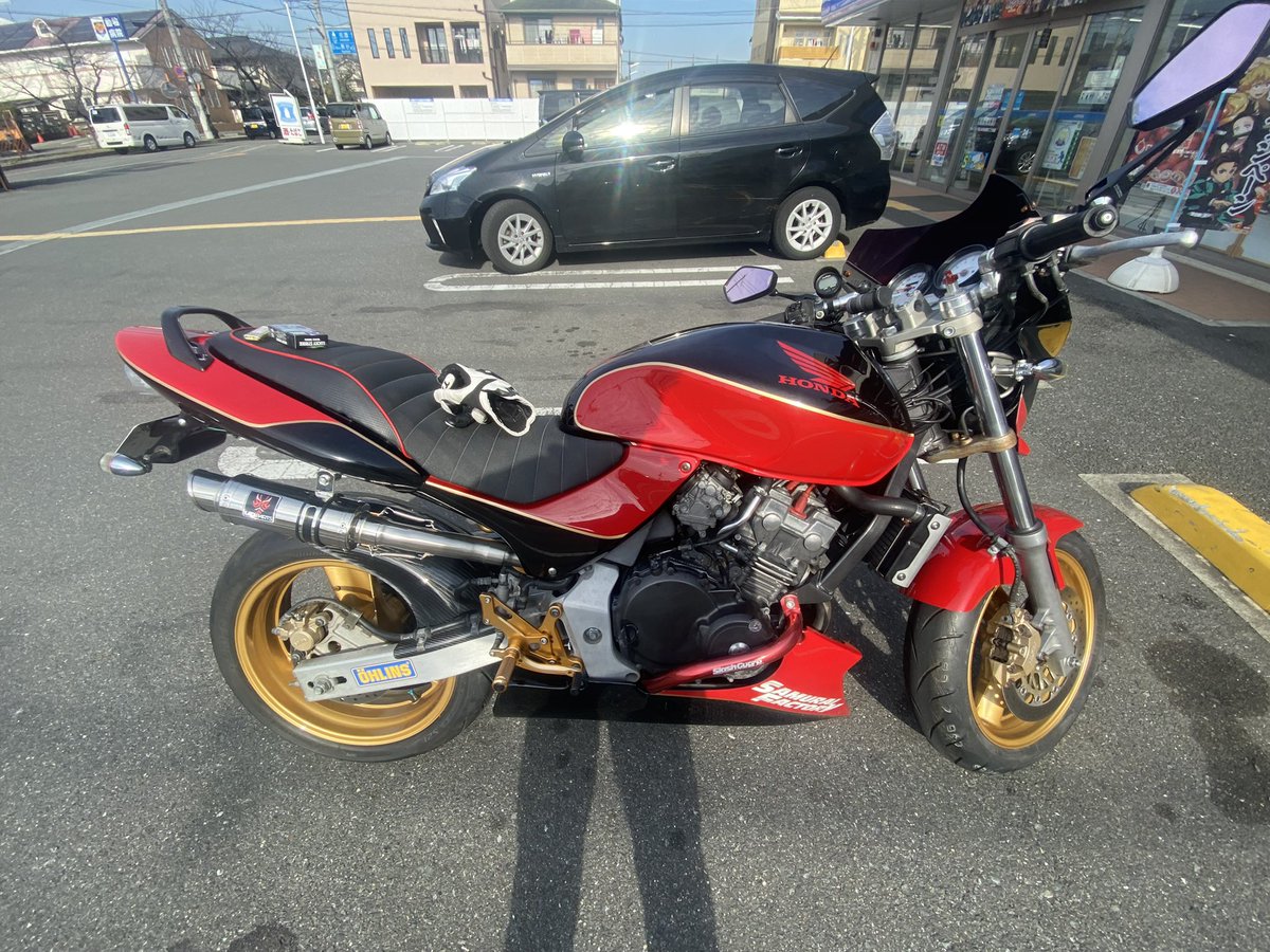 ホーネット250 納車しました🙇‍♀️