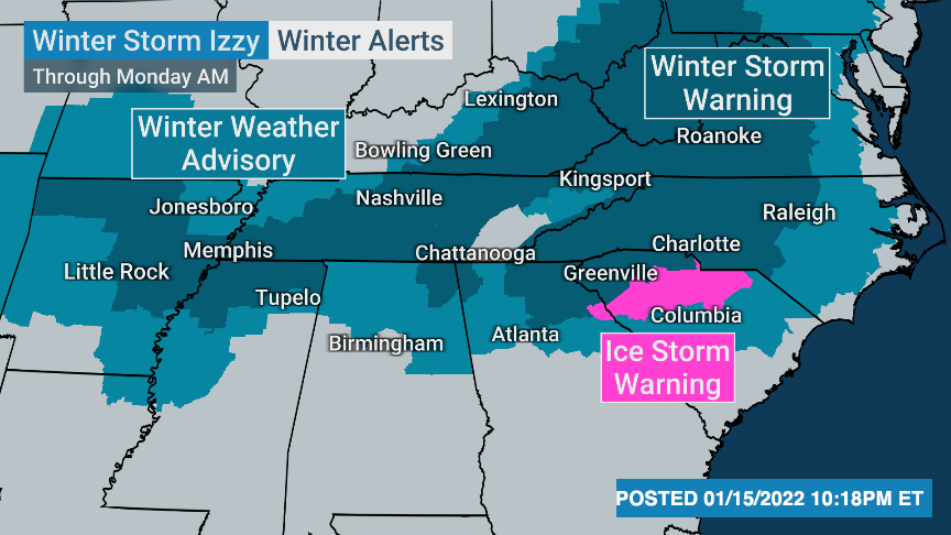 Izzy is leaving the Midwest and bringing wind, rain, then