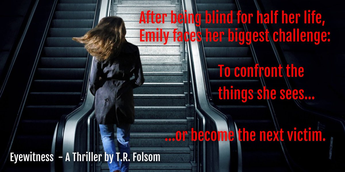 My thriller, Eyewitness, will be out on February 22! You can already pre-order the ebook at the following retailers: Amazon, Kobo, Applebooks, Barnes &amp; Noble (Nook). Pre-order the ebook and save $2 (or £ / €). Price goes up on March 1. trfolsom.com