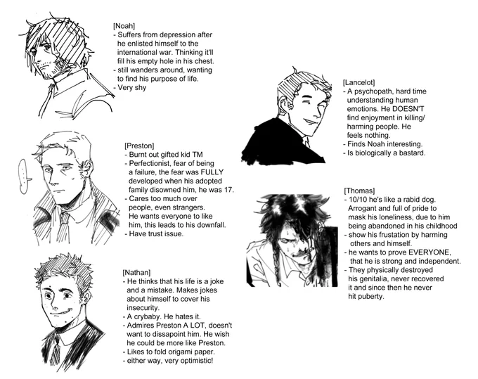 meet my fav ocs 😭 