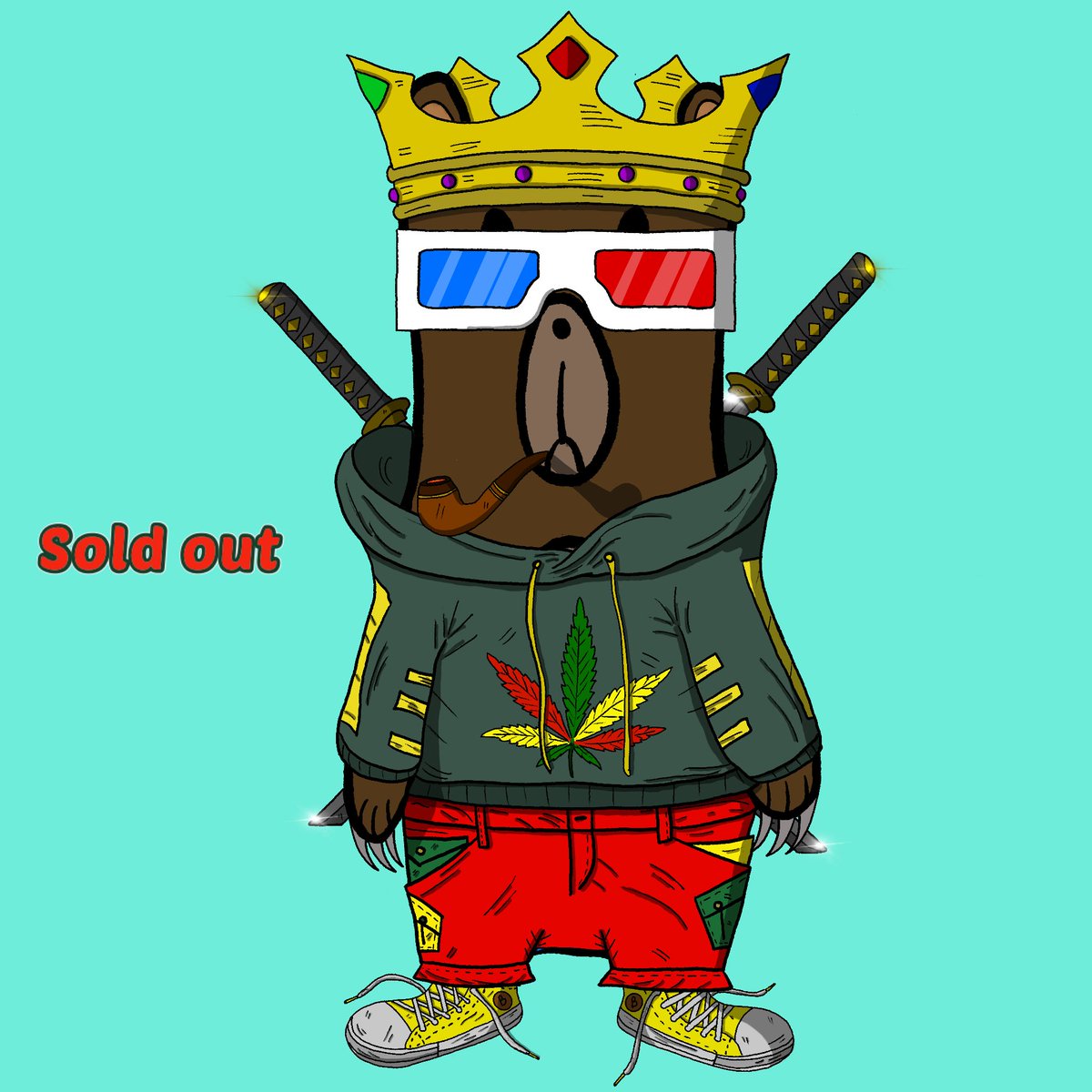 🐻 Standing Bear #162 🐻

Sold out !! 🔥 

Thanks again 🙏 @Al_Lawson23 🎊

#CRO  #LoadedLions #LoadedLionsFam #LoadedLionsNFT #LazyLionsNFT #LazyLions #nftcollector #NFT #NFTs #cryptocomnft #nftart #StandingBear #nftcollectors #NFTCommunity