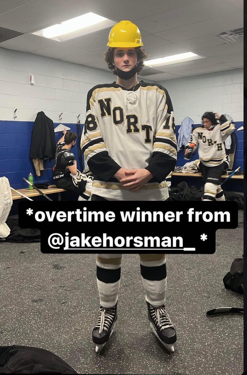 NKBoosterClub's tweet photo. AMAZING effort!!! NK Boys hockey with the OT win!!!! #JakeforTheWin ππ»ππ»ππ» https://t.co/U3j3ynKlA1