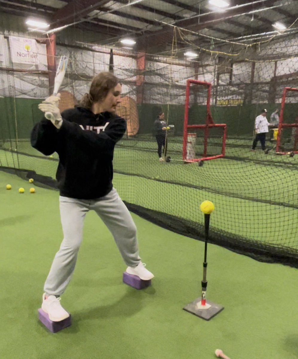 🥊 6 hours of pure ❄️ workout 🥎 w/40 of my kiddos!! To say I’m exhausted is an understatement!

Ladders, Hurdles, Farm Boards, Foam Blocks, Defense, Hitting, Hitting &amp; more Hitting &amp; of course selfies! 💜 

“Great things come from hard work &amp; perseverance. No Excuses.” -Kobe