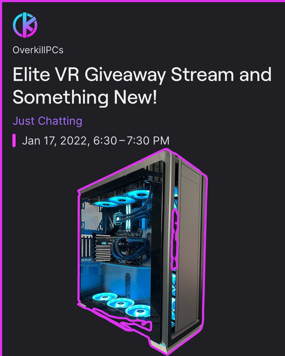 OverkillGame's tweet photo. We can’t wait to announce the winner and show you what’s next! Come bookmark the stream in our BIO! https://t.co/4AhnLCprd0