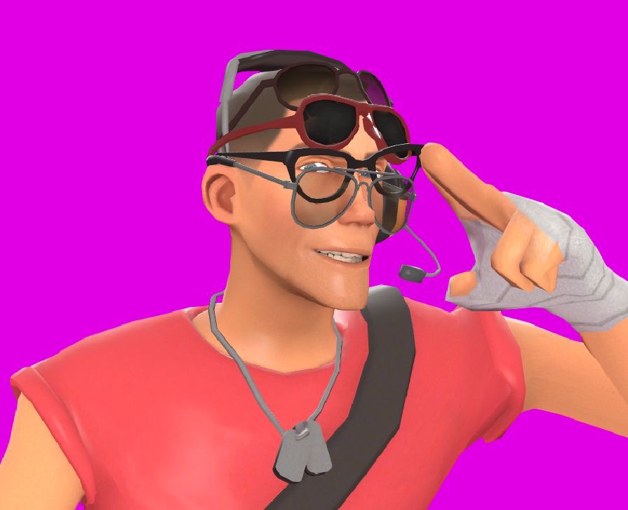 New and cool Scout NFT line, me with various sunglasses on! They're all super freakin' awesome and super freakin' expensive...

...and they're all MINE! You can't have any! They will all remain untouched in my super secret and freakin' awesome collection!

Tough luck pal!
