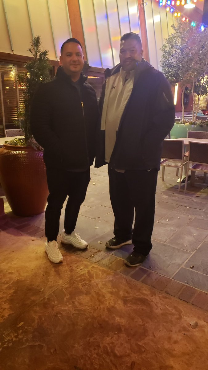 Great catching up with my friend and big bro <a href="/HollowayMenson/">Menson Holloway</a> in the DFW! We've come along way!
