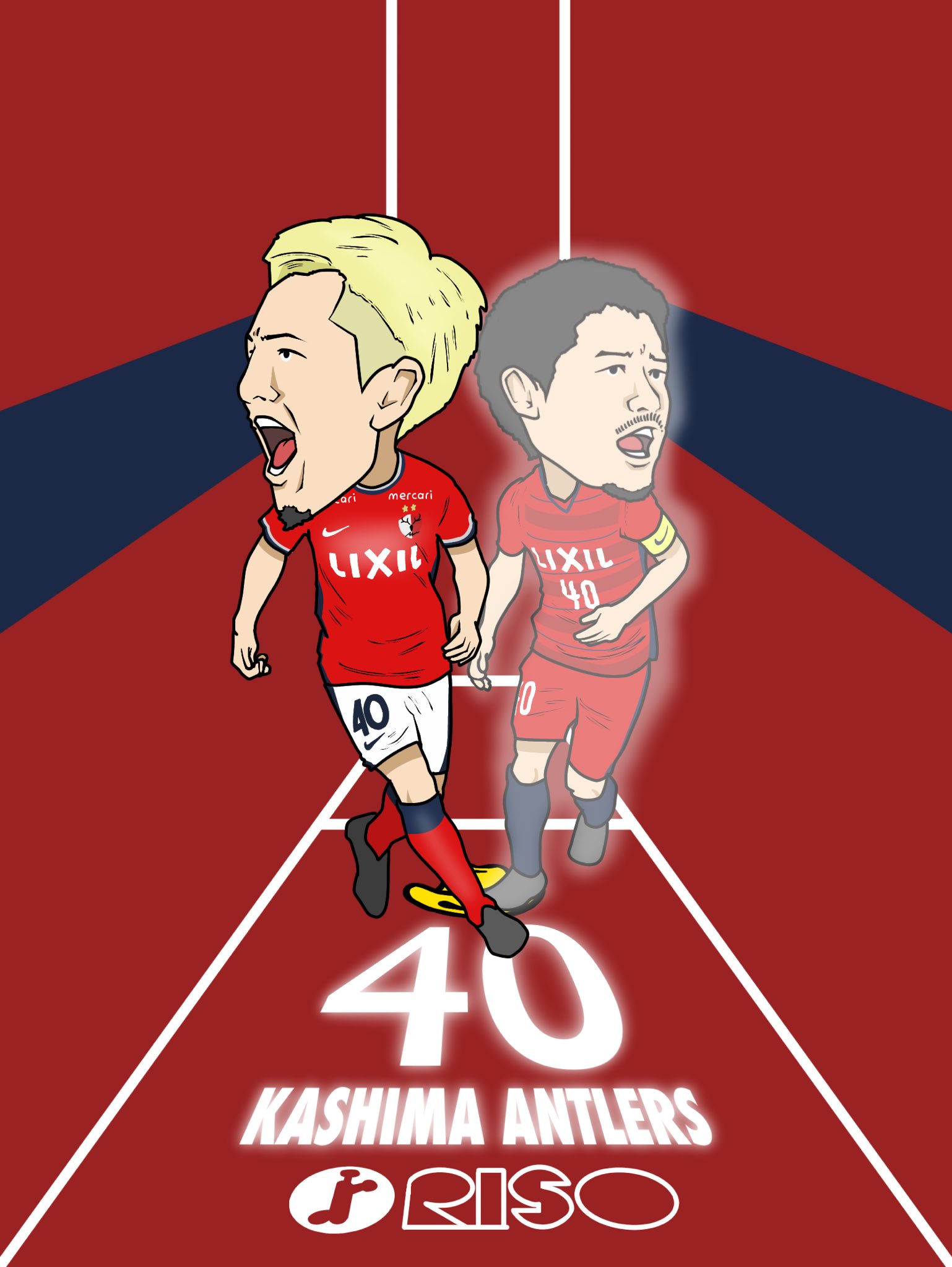 きりあん サッカーイラスト Kirian Football Twitter