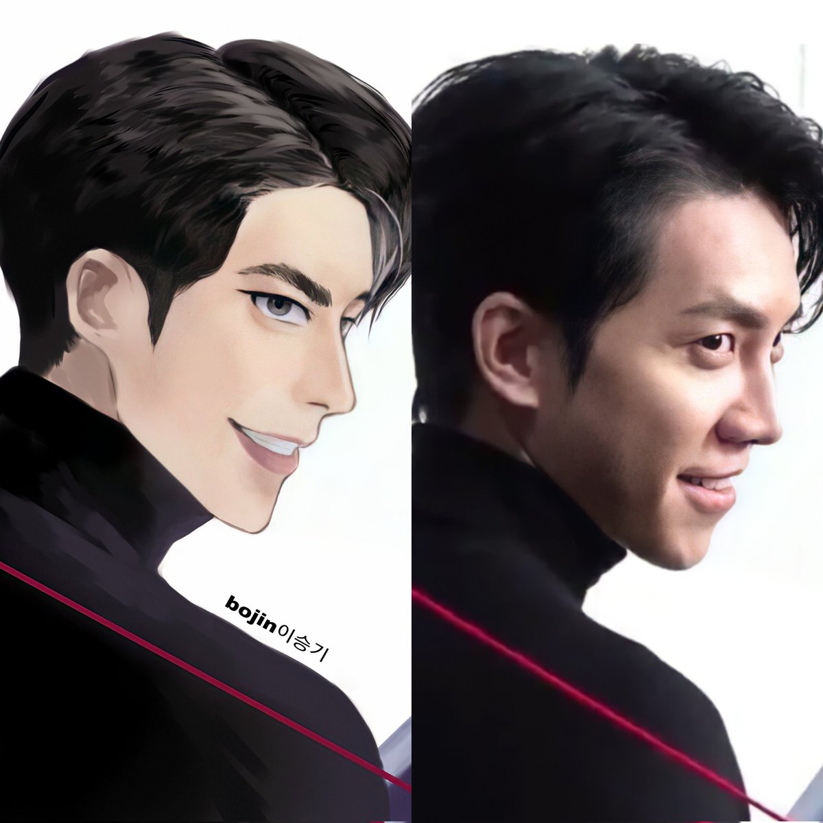 Because of a little mistake, I deleted it yesterday and updated it today😢but it really looks better than yesterday🔥🔥🔥#leeseunggifanart #leeseunggi #이승기 #마우스 #mousekdrama