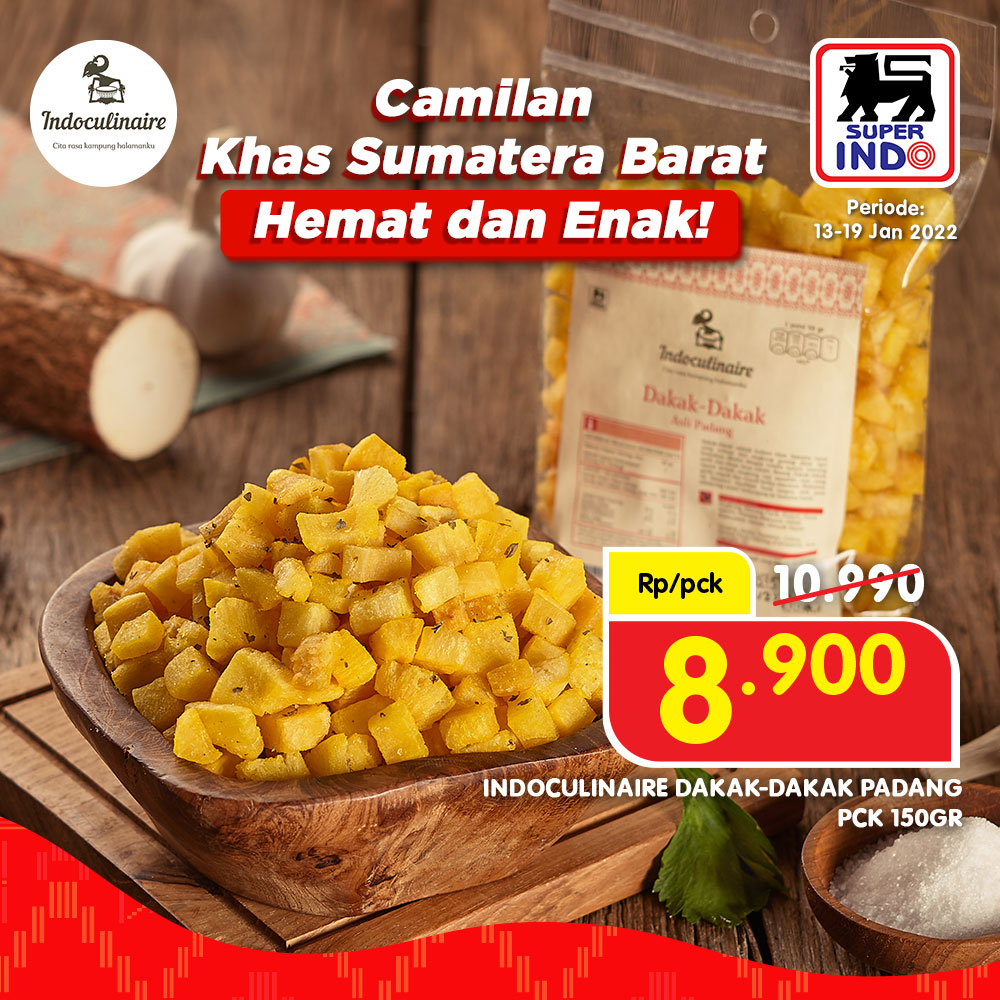 InfoSuperIndo's tweet photo. Siapa nih yang baru tahu cemilan tradisional ini? Namanya Dakak-Dakak. Aslik ya buuu, ini enak bangeeett! Terbuat dari singkong dicampur bumbu gurih, trus renyah pula. Aduuuh, pas banget ini sih buat temen nonton drama korea.
#PromoIndoculinaire
#Promo365 https://t.co/63dfeAo7w9