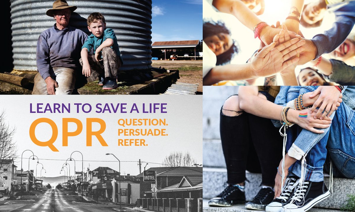 MurrumbidgeePHN's tweet photo. Suicide is everyone’s business. Free prevention training is available to people living in the Murrumbidgee region. https://t.co/IXBkEUnor2
#WellPeople #ResilientCommunities #suicideprevention #YouCanQPR
@MurrumbidgeeLHD https://t.co/uAQINtZX74