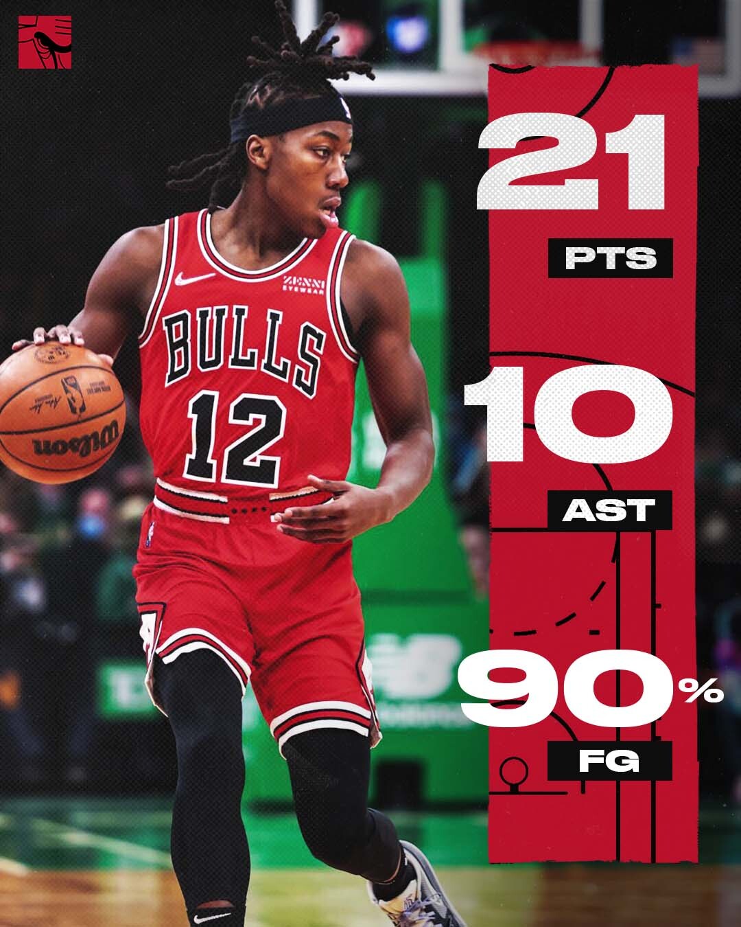 Chicago Bulls on X: Ayo Dosunmu is the first rookie in NBA history to have  20 points, 10 assists and 90% FG in a single game.   / X