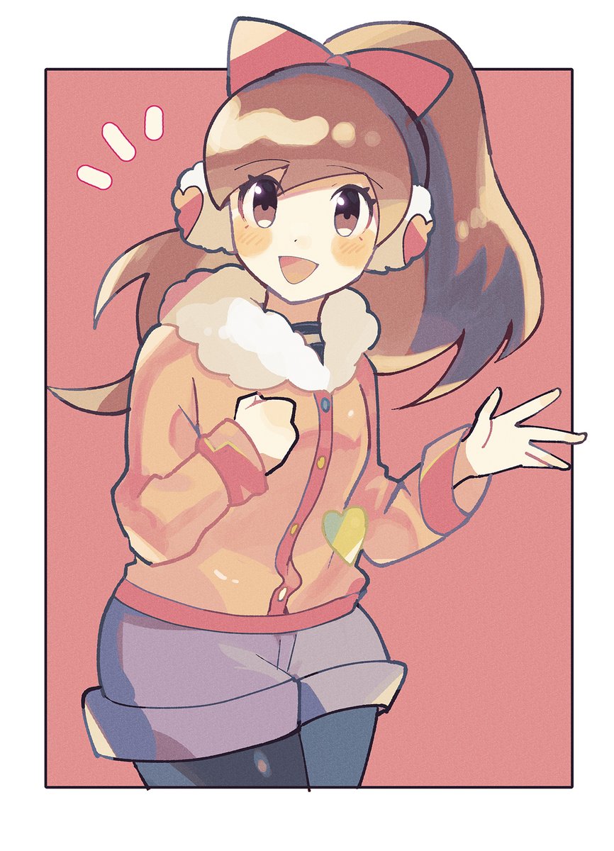 冬服フミちゃんかわいい〜という絵