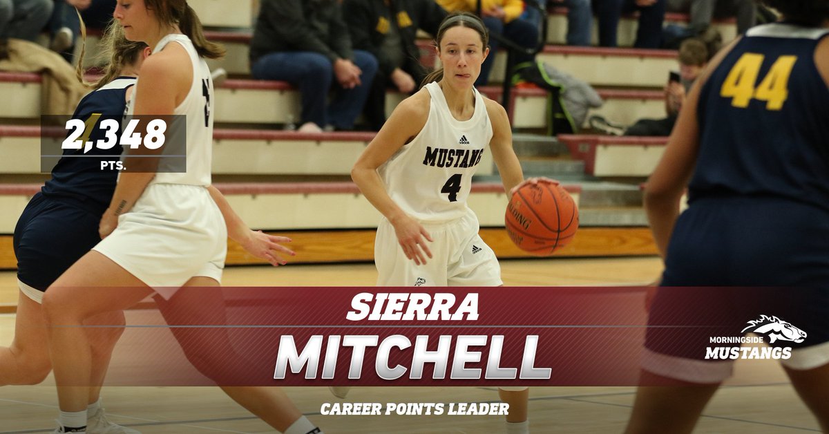 MsideMustangs's tweet photo. 🏀 A HISTORIC DAY at Allee Gymnasium - @sierrajmitchell becomes @morningsidewbb all-time leading scorer
🐴 2,348 pts after 19 pt., seven assist effort
🐴 Alex Spier pours in 20 pts. in first half - ends with 33
🐴 Chloe Lofstrom double-double - 12 pts., 10 reb. @MorningsideEdu https://t.co/nPqc2rTgnl