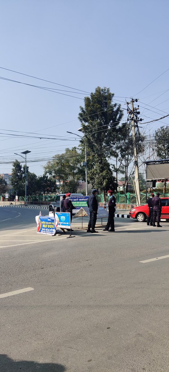 sanzinme's tweet photo. Great Job from Nepal Police. #MaskAwareness & distribution for the general public. https://t.co/C9pQfuHIUr