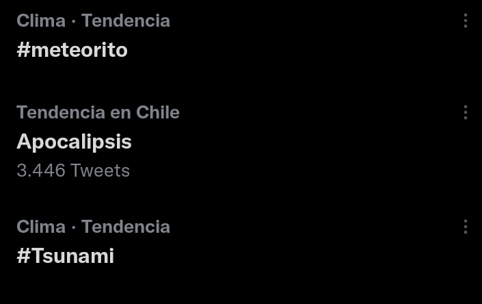 Michelle_FITF's tweet photo. Un día normal en Chile #Meteorito https://t.co/a5lFXATBQJ