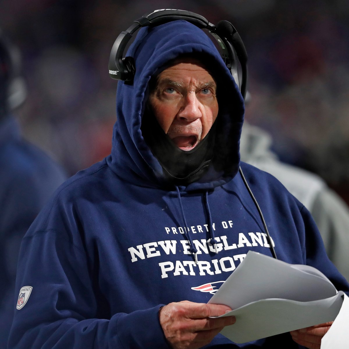 NFLonFOX's tweet photo. The Patriots allowed the most points scored in a game in franchise history since 1990 tonight against the Bills. (47 points) https://t.co/9qpf8Sr8ro