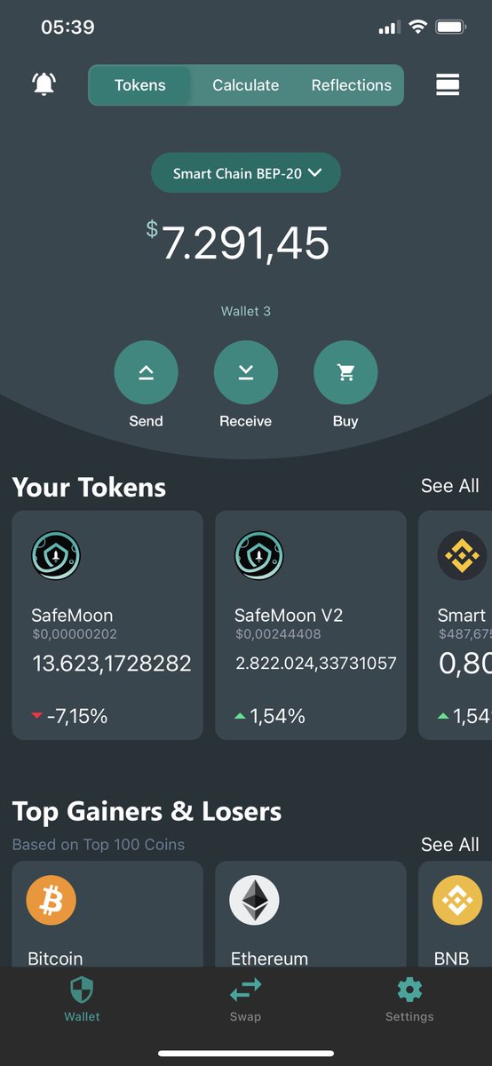 EarnBusdToken's tweet photo. #Safemoon VS  #EarnBUSD💵

#truestory

7000$ invested   |  10000$ invested
Earn 0,25$ /day  |  Earn 48$💰/ day

$1,5BN MarketC. | $0,003BN MarktC.
10X potential        |  1000 X potential
Poor DApp             |  Nice DApp
Already Known      |  Undiscovered

#SFM #DeFi 
DYOR💡 https://t.co/gHcr7Slq2d