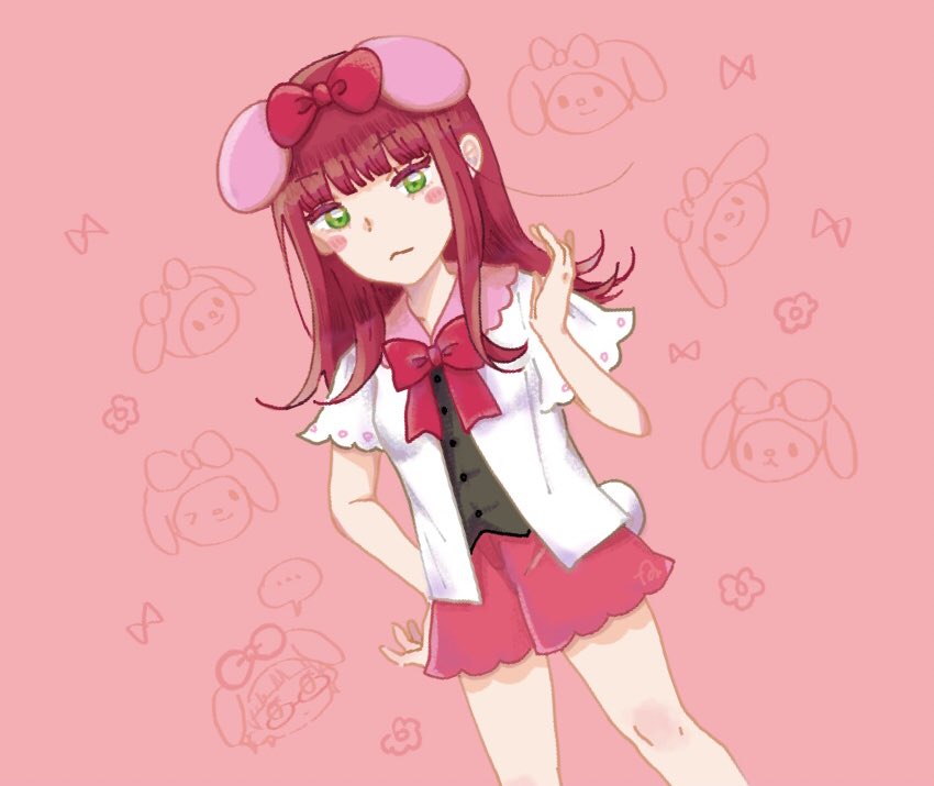 「サンリオコラボのかわいいよーこちゃん 」|藤野(絵)のイラスト