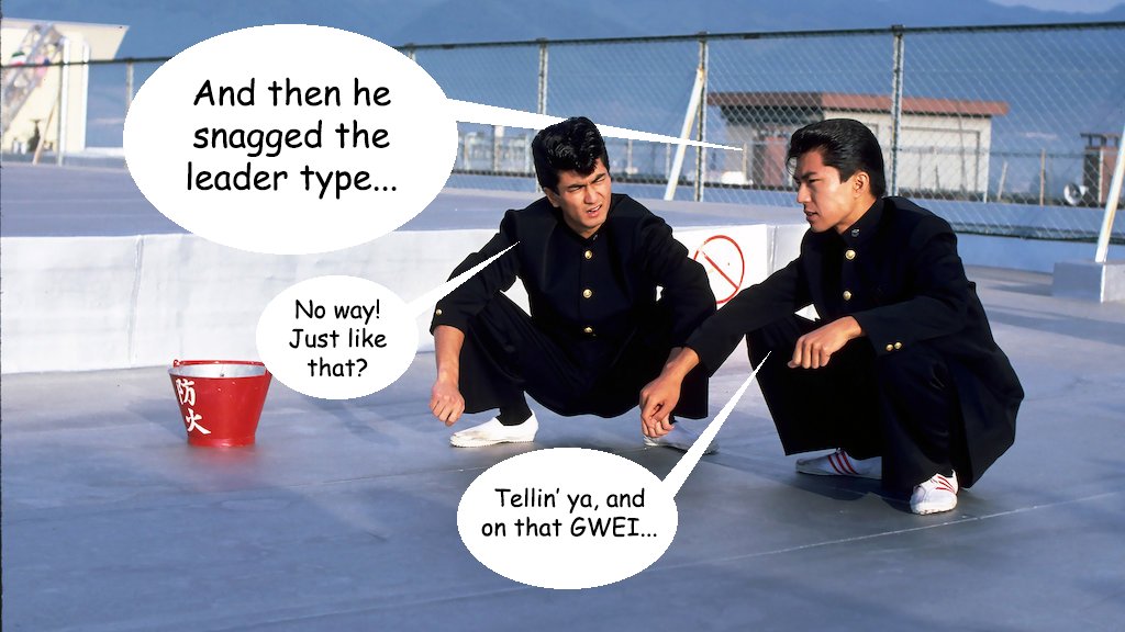 おはようございます ※OG※ G A N G！！✨

Have a great day, you beautiful beings 🤜🤛

Today we have a huge cleaning in the "Mouretsu Ango High", who knows, maybe even gonna sweep the floor...
*ba dum tss*

#NFTfamily #GM #WAGMI