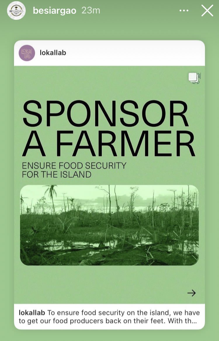 MerLexie0823's tweet photo. Sponsor A farmer.Ensure FOOD SECURITY for the island .

📸besiargao/lokallab 

#NadineLustre https://t.co/UcehigZCK3