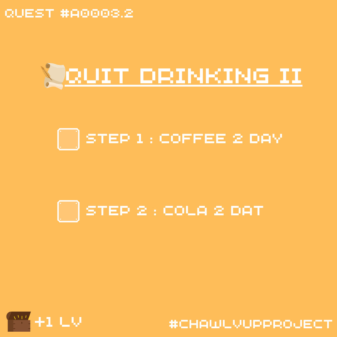 chawlvup's tweet photo. I got 2 new quests!!!!
That mean my reward is +2 lv.

#CHAWLVUPPROJECT https://t.co/GSgoiY8SnG