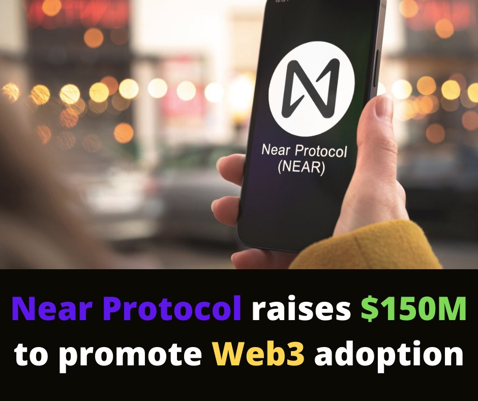 impritamkrdas's tweet photo. Ethereum competitor Near Protocol raised funds for Web3 adoption, with Three Arrows Capital and Andreessen Horowitz supporting the PoS blockchain.
@CoinsbitIndia
#SwitchToCoinsbit #GoCryptoBitbyBit $CIN #CIN #CoinsbitIndia #BitbyBit https://t.co/oga91EmfkE