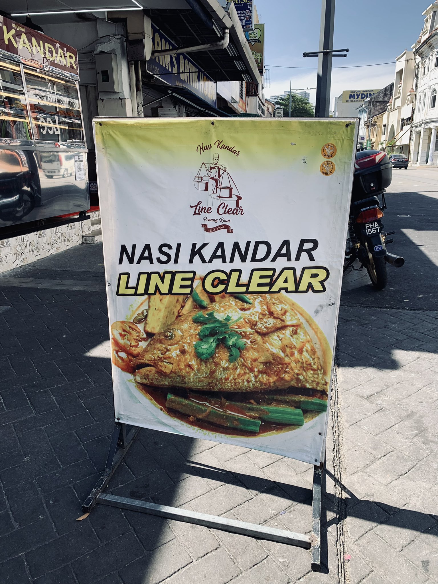 Nasi kandar line clear penang