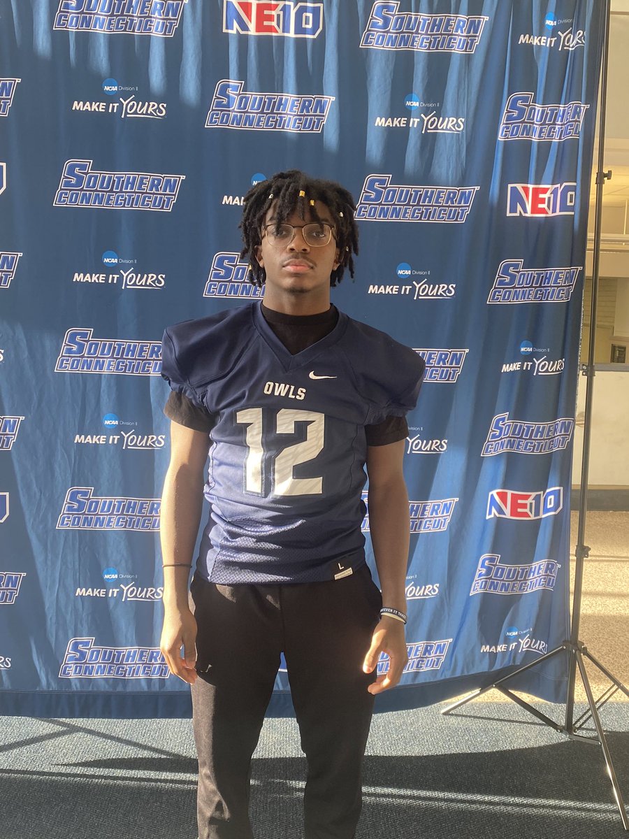 Had a great visit today <a href="/SCSUFB/">SCSU Football</a>. Thanks for having me, <a href="/Tom_Godek/">Tom Godek</a> <a href="/RobMaroneSCSU/">Rob Marone</a>