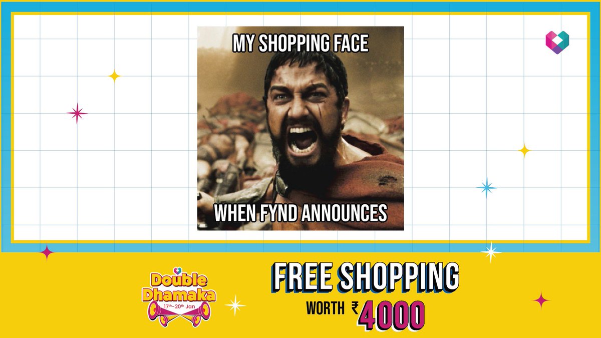 fynd_official's tweet photo. Are you excited for double dhamaka sale? 

Help us reach 10k followers on Twitter and get early access to the details of our sale.

Hurry up, Sale starts tomorrow.

#DoubleDhamakaSale #HappyFynding https://t.co/nk7Ieh25dz