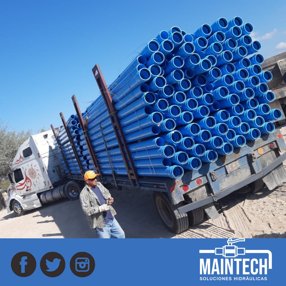 MaintechH's tweet photo. Proyecto suministrado.

7 Km de Tubería C900 DR 18.
Mier y Noriega, N.L.

Cotiza con nosotros.

#maintechsoluciones #aguapotable #c900 #c900pipe #urbanizacion #materialesdeconstruccion #tuberiapvc https://t.co/8vtGJ3qOK1