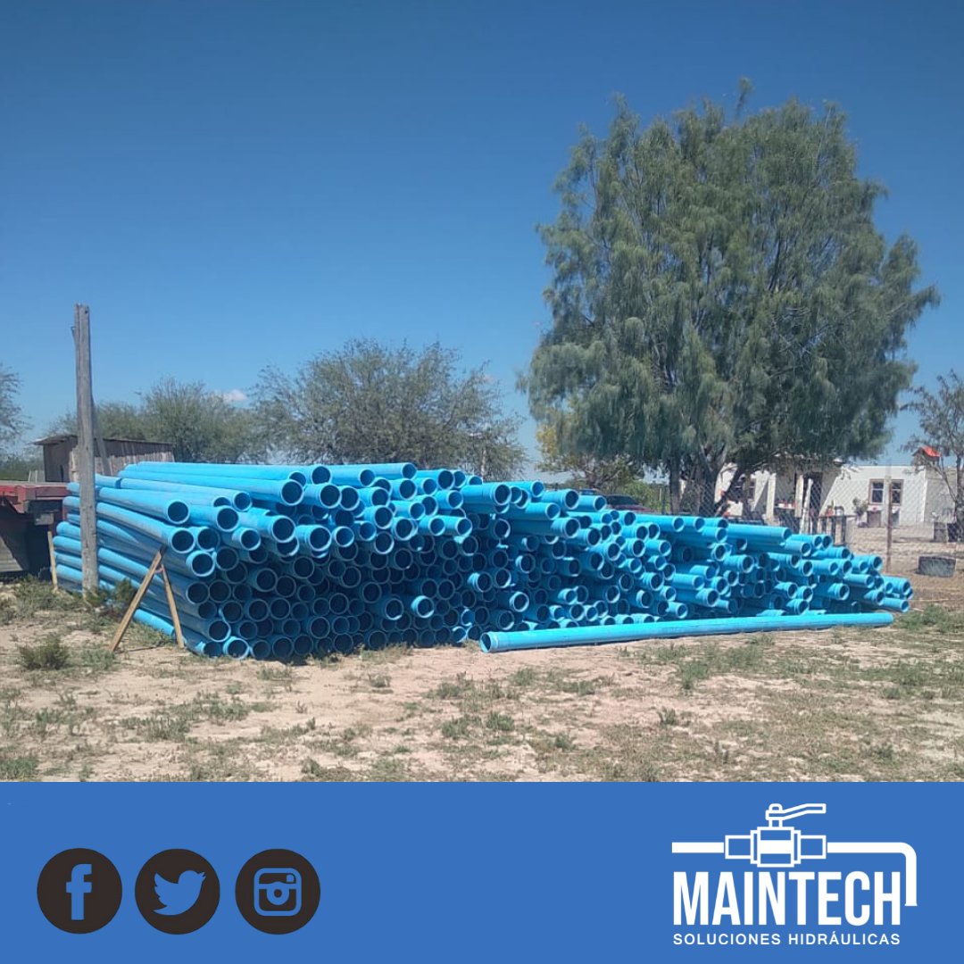 MaintechH's tweet photo. Proyecto suministrado.

7 Km de Tubería C900 DR 18.
Mier y Noriega, N.L.

Cotiza con nosotros.

#maintechsoluciones #aguapotable #c900 #c900pipe #urbanizacion #materialesdeconstruccion #tuberiapvc https://t.co/8vtGJ3qOK1