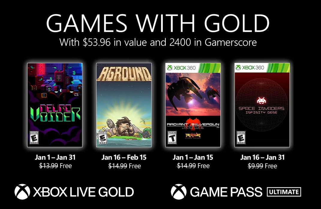 All Xbox Games With Gold Titles Are Now Free for Gold Members via Xbox.  