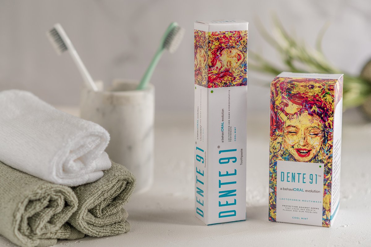 DENTE 91 is an oral care range crafted to bring a behaviORAL evolution in India. Dente91 makes oral care routine a safe and delightful experience. Know More =>>
beautyglimpse.com/dente91/
@Dente91Official #oralhealth #oralcare #Lactoferrin #NanoHAp #toothpaste #mouthwash #dentalcare