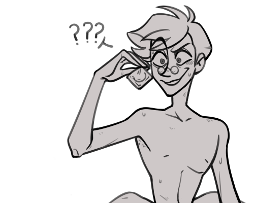 Alastor: "Lo tengo que poner en... ¡¿Qué?!"

Nuestro alastor esta criado a la antigüita. ( ͡° ͜ʖ ͡°)

[Dibujo rápido sin contexto XD] 

#Alastor #doodle #fanart #idk