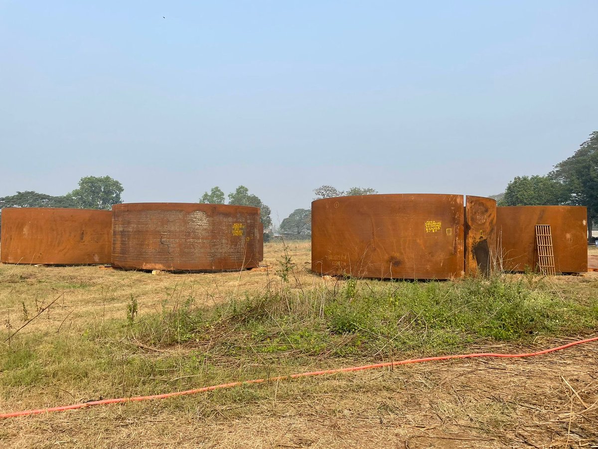 r_k_l's tweet photo. @GlobeGas_1985 On Site Rolling for 600MT LPG MSV. Congratulations to the team. #LPGTanks #LPGMounded #PressureVessels https://t.co/wkr9q9zOW7