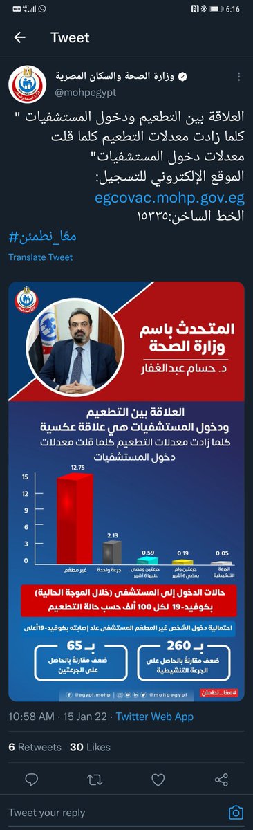 ماشاء الله تطابق أرقام مصر والسعودية 🤡
التنسيق كما يجب أن يكون 🤡

وتريدونا أن نثق بالمنظومة الصحية 👉🤡👈

#لا_للتطعيم_الاجباري