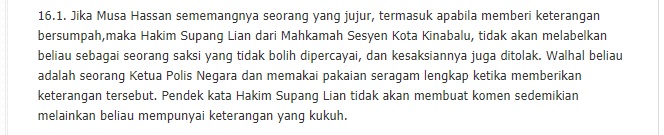 SiamLaksa's tweet photo. @TSMusaHassan @DGHisham Its rich, coming from a big time liar, who even the court didn't trust? #PTUI https://t.co/udHHodRiM6