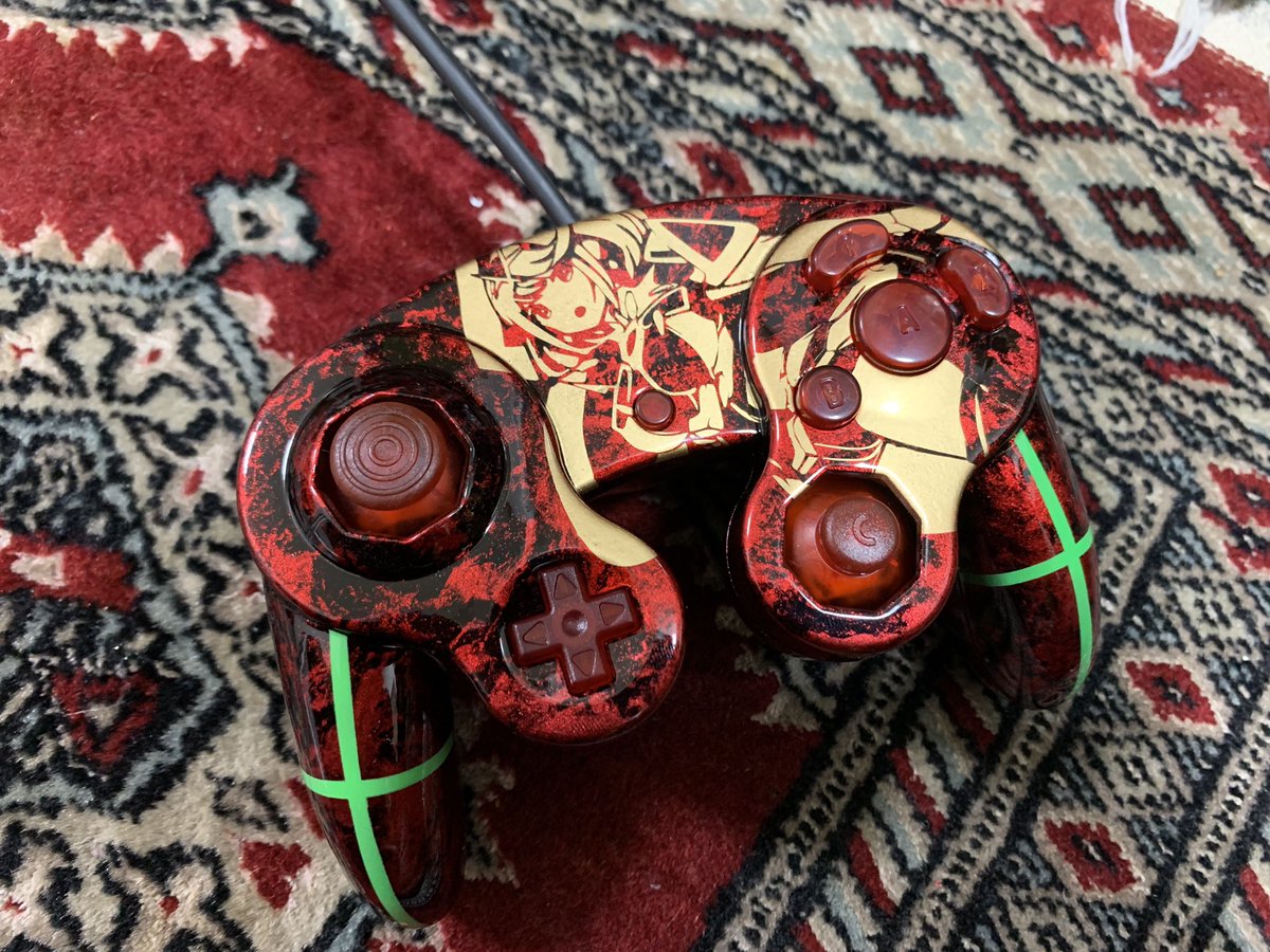 tanaka_pro_'s tweet photo. ゼノブレイド
ホムラ ヒカリ
相変わらずジャガーの内装仕上げに時間をとられて忙しいです。
#Xenoblade
#CustomGCC
#ControllerCustom
#gcコン塗装
#スマブラsp
#ソラ
#SSBU https://t.co/KFe1p6GNTK